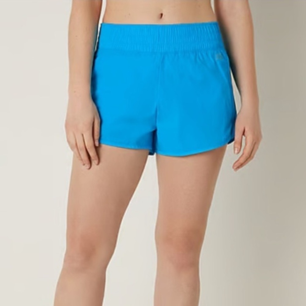 PINK Victoria's Secret Bright Blue 3”Athletic Shorts Women’s size XXL NEW
